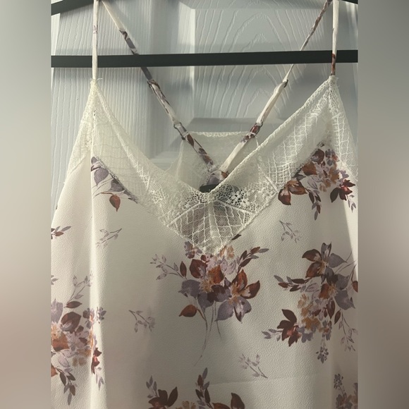 1.State Floral Lace Trim Cami Tank Top Size: M - Picture 4 of 8